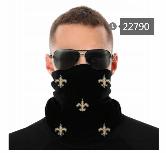 2021 NFL New Orleans Saints 135 Dust mask with filter->nfl dust mask->Sports Accessory